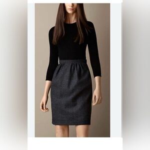 Burberry Britt wool blend dress